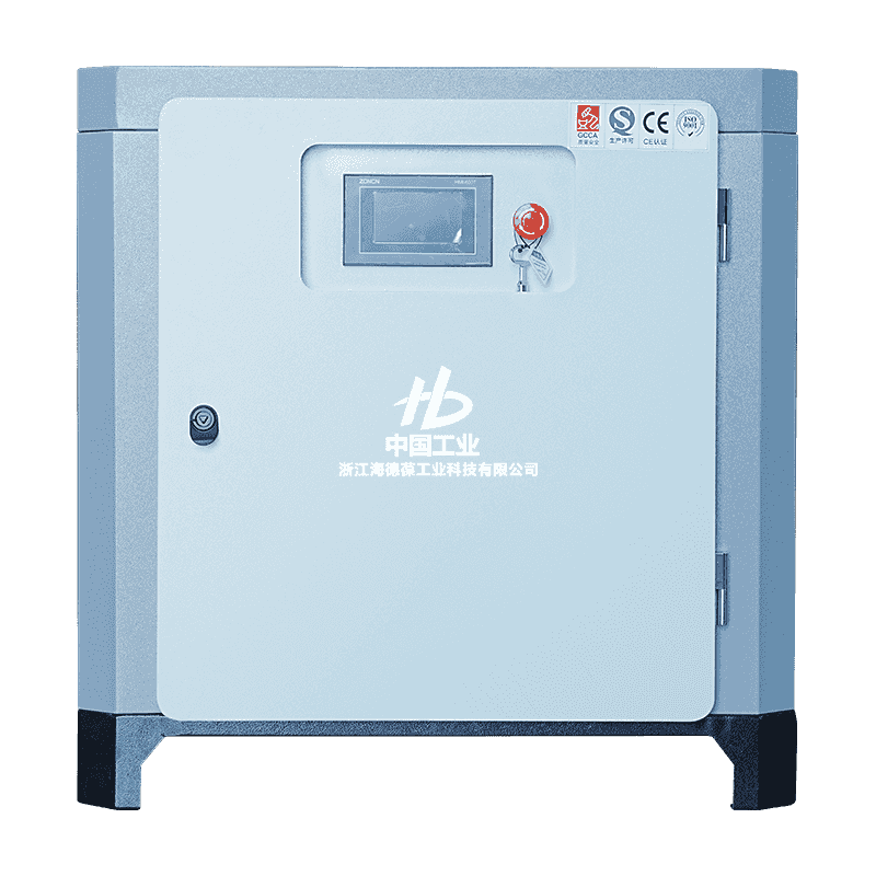 Compresor cu o etapă cu dublu șurub cu micro-ulei de 10 CP