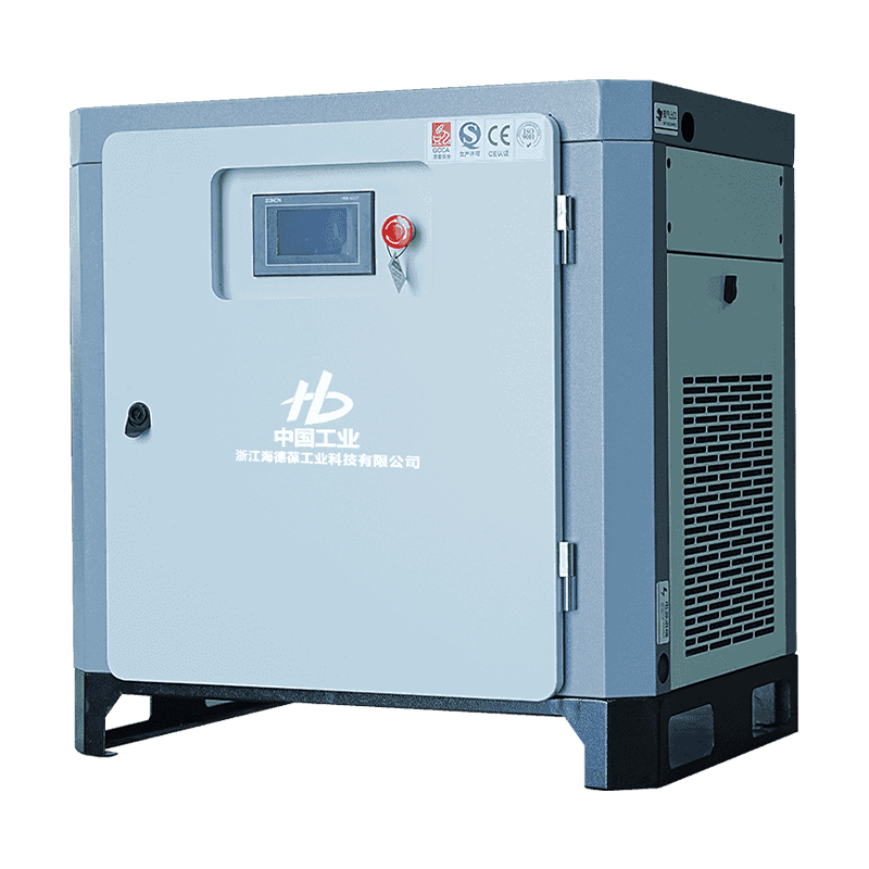 Compresor cu o etapă cu dublu șurub cu micro-ulei de 10 CP